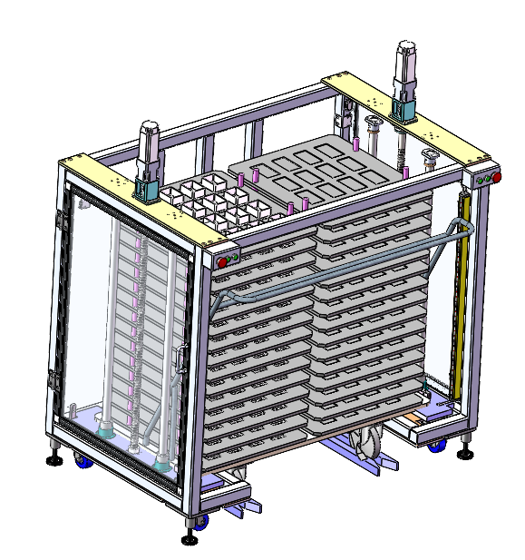 PCB自动上料注胶烘干线sw21可编辑
